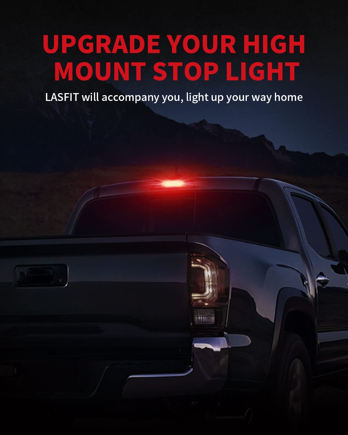 LASFIT 921 LED Bulb Third Brake Center High Mount Stop Light, 912 T15 Red Canbus Error Free 906 904 W16W LED Bulb 3rd Brake Lights For Cars Truck Three Times Brightness, Pack of 2 - Image 5