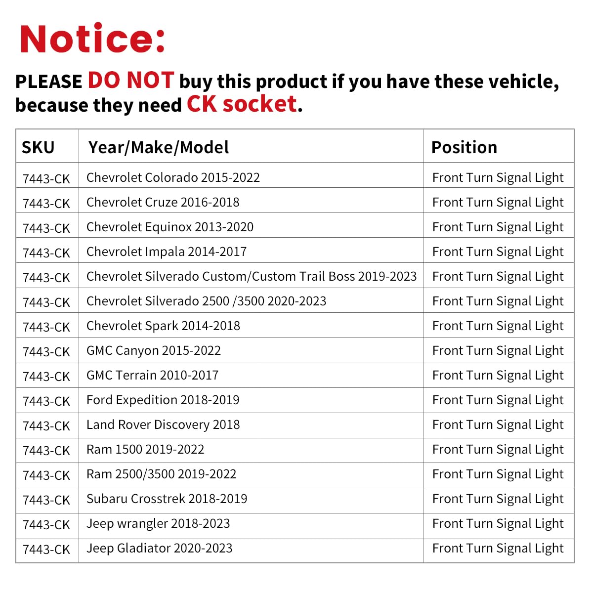 LASFIT T3 7443 Switchback LED Bulb 7444NA Front Turn Signal CANBUS Error Free White Amber NEW 500% Brighter 7444NA W21W DRL Parking Light Built In Resistor Anti Hyper Flash, Standard Socket (2pcs) - Image 7